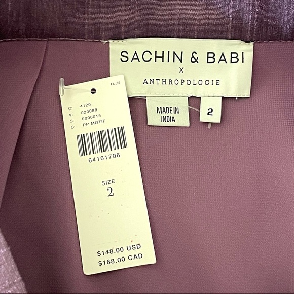 NWT Anthropologie Sachin & Babi Colorblocked Ruffle Midi Maxi Wrap Skirt 2 - Picture 15 of 16